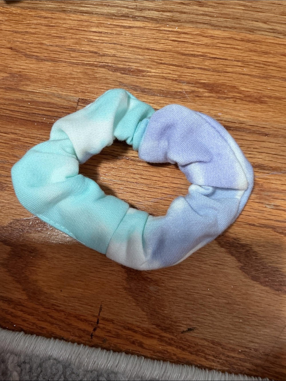 Assorted Women’s Velvet and Patterned Scrunchie Set - Pink, Blue, Leopard, Multi - Picture 3 of 5